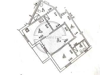 2-комн. новостройки, 73 м<sup>2</sup>, поверх 2/25